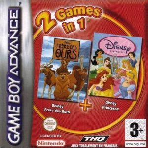 2 In 1 - Frere Des Ours & Disney Princesse ROM