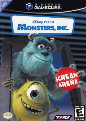 disney pixar monsters inc scream arena usa