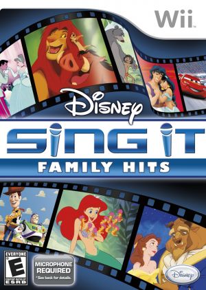 Minnaar gids hanger Disney Sing It - Family Hits Rom download for Nintendo Wii (USA)