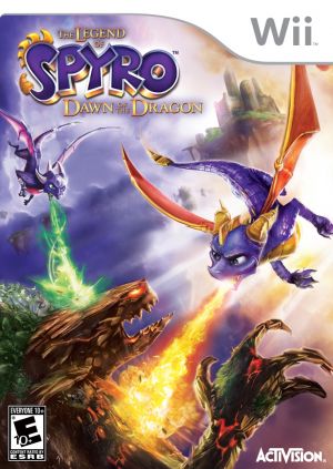the legend of spyro dawn of the dragon wii