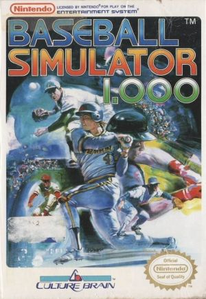 Baseball Simulator 1.000 ROM