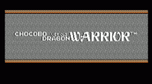 Chocobo DW V0.3 (Dragon Warrior Hack) ROM