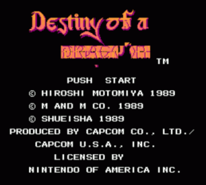 Dragon Destiny V0.12 (Destiny Of An Emperor Hack) ROM