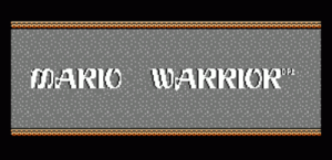 Mario Warrior (Dragon Warrior Hack) [a1] ROM