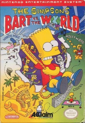 Simpsons - Bart Vs The World, The ROM