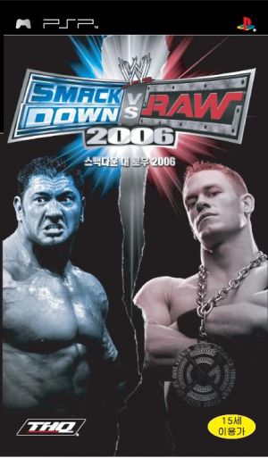 wwe smackdown vs raw 2006 korea