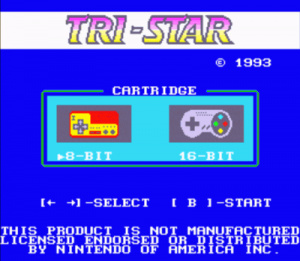 Tri-Star Dos - NES-SNES (Adaptor BIOS) ROM