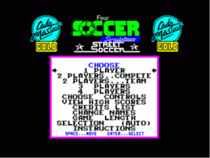 4 Soccer Simulators (1989)(Codemasters Gold)[b][48-128K] ROM