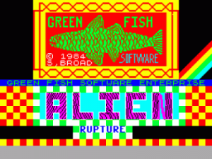 Alien Rupture (1984)(Green Fish Software Enterprise) ROM