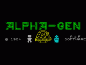 Alpha-Gen (1984)(A & F Software) ROM