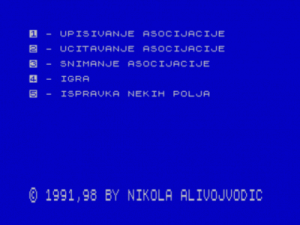 Asocijacije (1998)(Nikola Alivojvodic)(sr) ROM