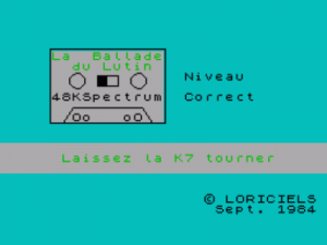Ballade Du Lutin, La (1984)(Loriciels)(fr)