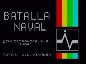 Batalla Naval (1984)(Paraninfo)(ES) ROM