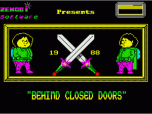 Behind Closed Doors III - Revenge Of The Ants (1989)(Zenobi Software) ROM