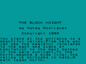 Black Knight Adventure (1988)(Atlas Adventure Software)(Side A)[a] ROM