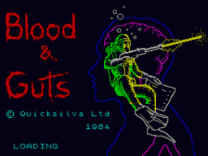 Blood & Guts (1984)(Quicksilva)[a] ROM