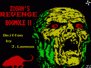 Blood Of Bogmole II - Zogan's Revenge (1986)(Compass Software)[a] ROM
