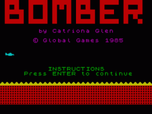 Bomber (1982)(C-Tech)[16K] ROM