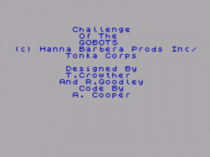 Challenge Of The Gobots (1987)(Dro Soft)(Side A)[48-128K][re-release] ROM
