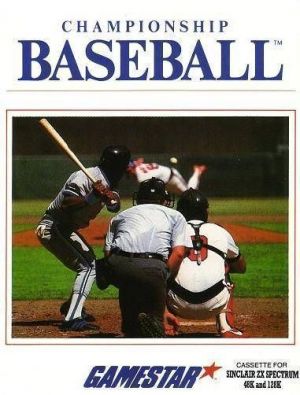 Championship Baseball (1987)(Gamestar)[a]