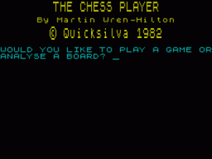 Chess Player, The (1982)(Quicksilva)[a] ROM