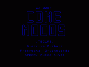 Come Mocos (2007)(Pelaez, Lucas)[Bytemaniacos 2007 BASIC Contest]