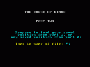 Curse Of Nimue, The (1995)(Zenobi Software)(Side B)[48-128K] ROM