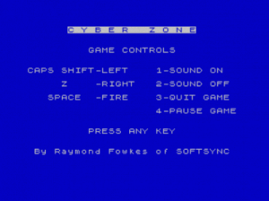 Cyber Zone (1984)(Crystal Computing) ROM