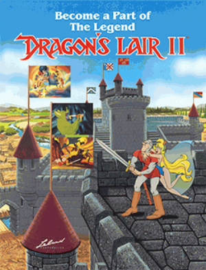 Dragon's Lair II - Escape From Singe's Castle (1987)(Erbe Software)(Side A)[re-release] ROM