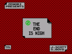 End Is Nigh, The - Part 1 - The Victorian Zone (1994)(Zenobi Software) ROM