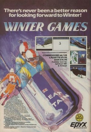 Epyx Action - The Games - Winter Edition (1990)(U.S. Gold)[128K] ROM