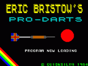 Eric Bristow's Pro-Darts (1984)(Quicksilva)(Side A) ROM