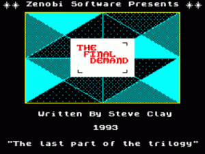 Final Demand, The (1993)(Zenobi Software)[a] ROM