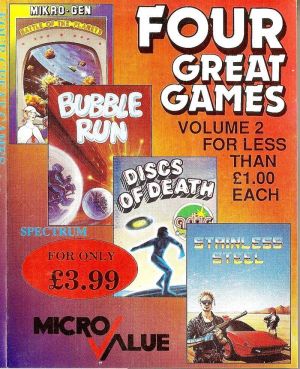 Four Great Games Volume 2 - Bubble Run (1988)(Micro Value) ROM