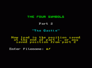 Four Symbols, The (1993)(FSF Adventures)[128K] ROM