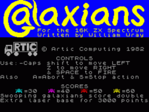 Galaxians (1982)(Artic Computing)[16K] ROM