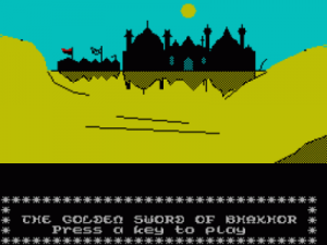 Golden Sword Of Bhakhor, The (1991)(Zenobi Software)(Side A) ROM