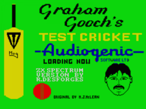 Graham Gooch's Test Cricket (1986)(Audiogenic Software)[a]