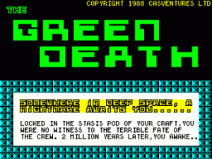 Green Death, The (1988)(Casventures) ROM