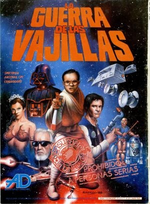 Guerra De Las Vajillas, La (1987)(Dinamic Software)(es)(Side B) ROM