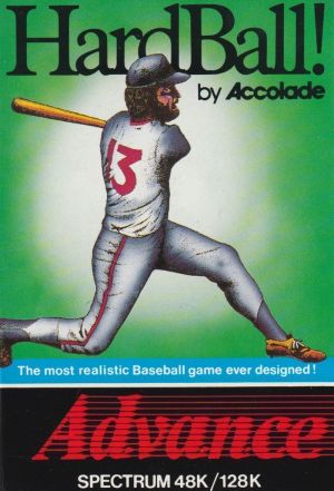Hardball (1986)(Advance Software) ROM