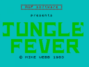 Jungle Fever V2 (1983)(A & F Software) ROM