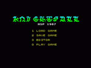 Knight Fall (1987)(Pirate Software) ROM