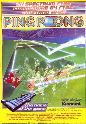 Konami's Ping Pong (1986)(Erbe Software)[re-release] ROM