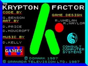 Krypton Factor, The (1987)(TV Games) ROM
