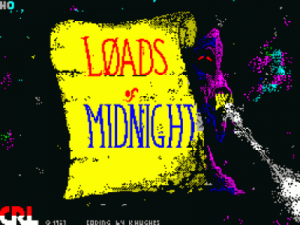 Loads Of Midnight (1987)(CRL Group)(Side A) ROM