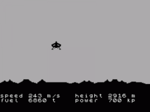 Lunar Lander (1982)(C-Tech)(de)[16K] ROM