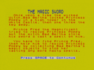 Magic Sword, The (1984)(Database Publications) ROM