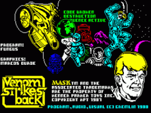 Mask III - Venom Strikes Back (1988)(Gremlin Graphics Software) ROM