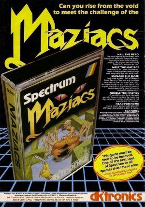 Maziacs (1983)(DK'Tronics)